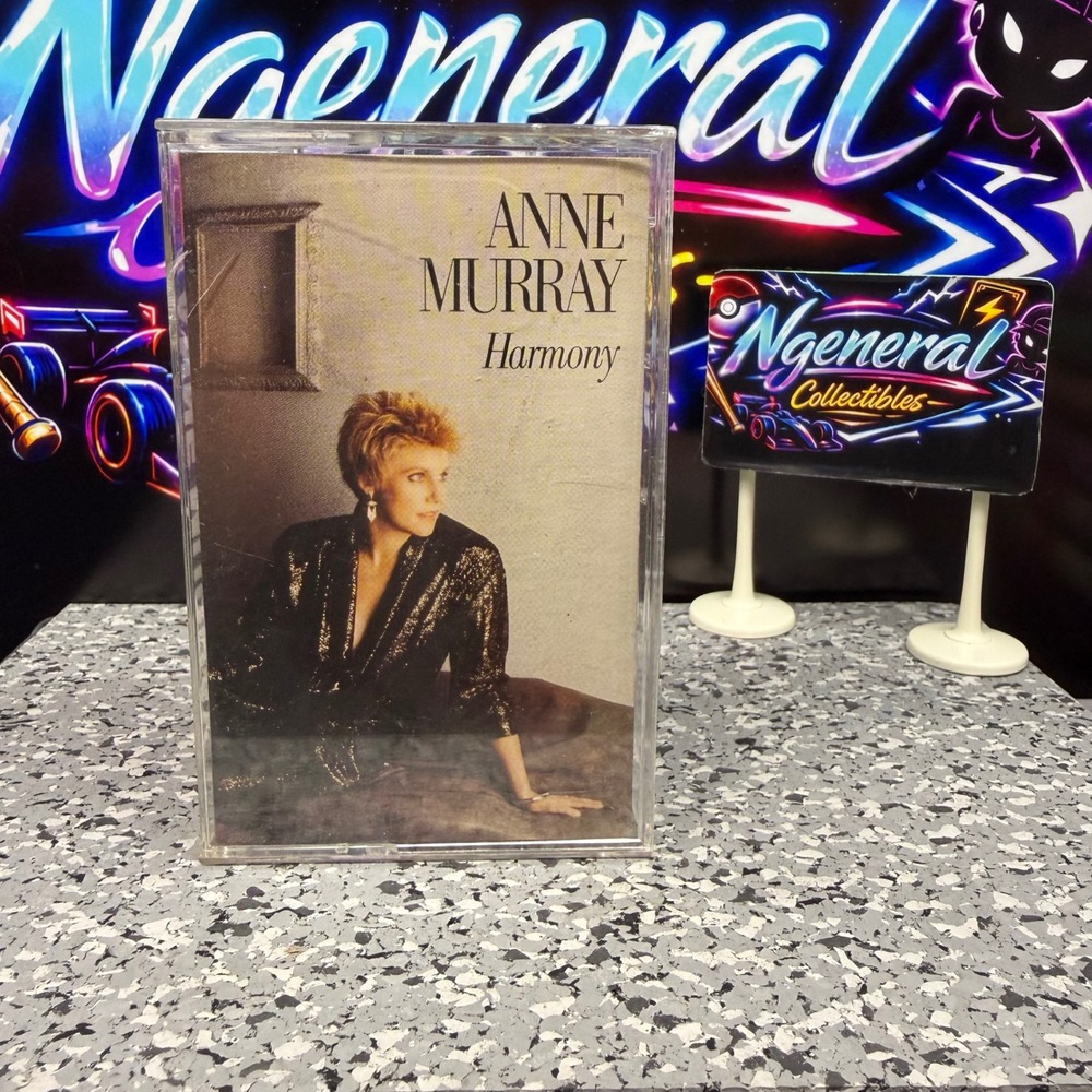 Anne Murray Harmony Cassette Tape 1987 Capitol Records 4XT-12562 Vintage Music